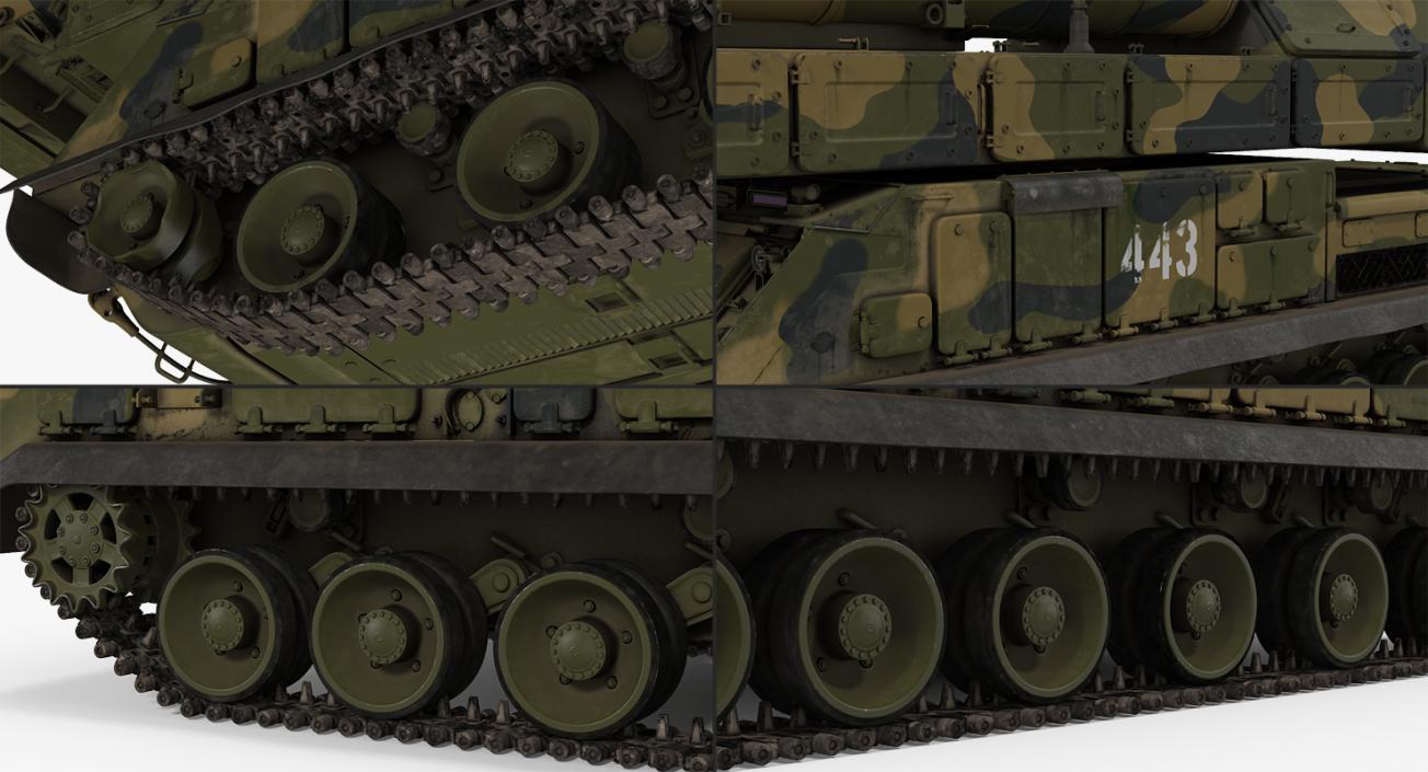 SAM System Buk M3 Camo 3D