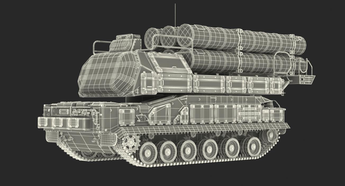 SAM System Buk M3 Camo 3D