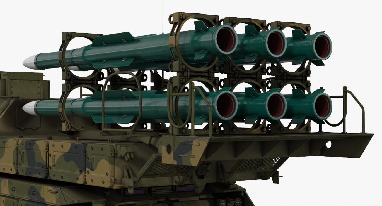 SAM System Buk M3 Camo 3D