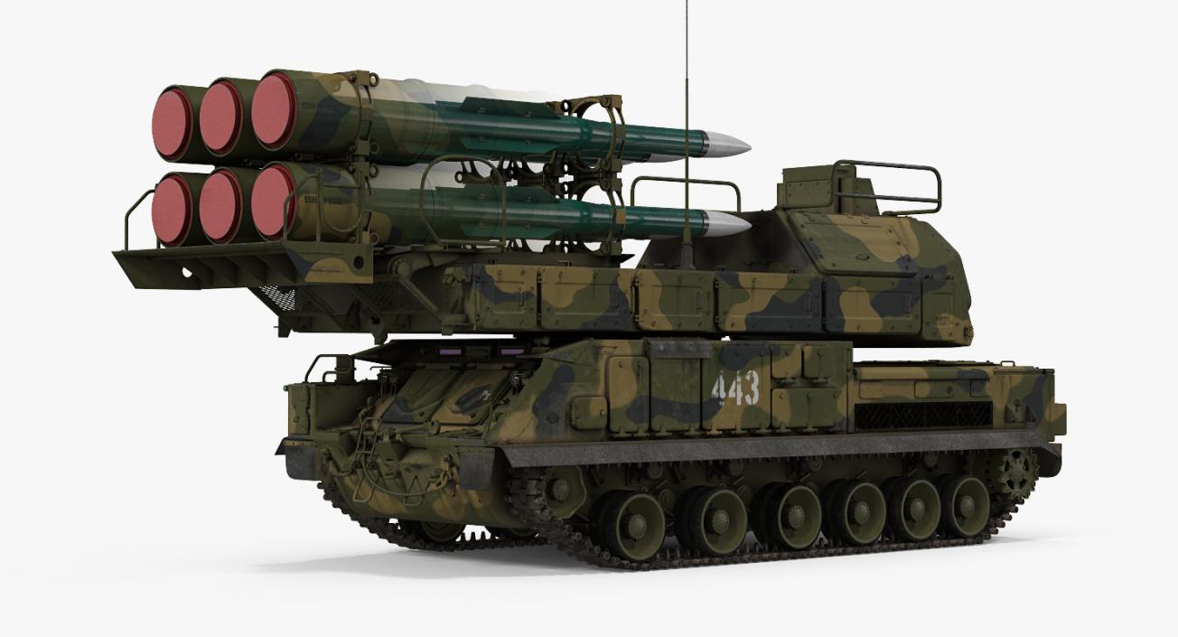 SAM System Buk M3 Camo 3D