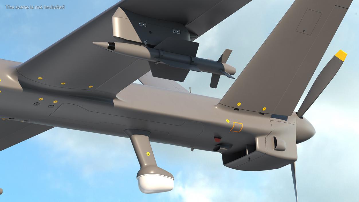 Unmanned Combat Aerial Vehicle Flight 3D