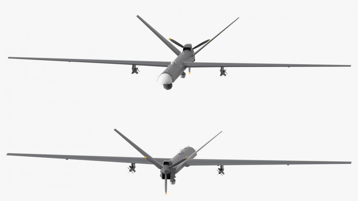 Unmanned Combat Aerial Vehicle Flight 3D