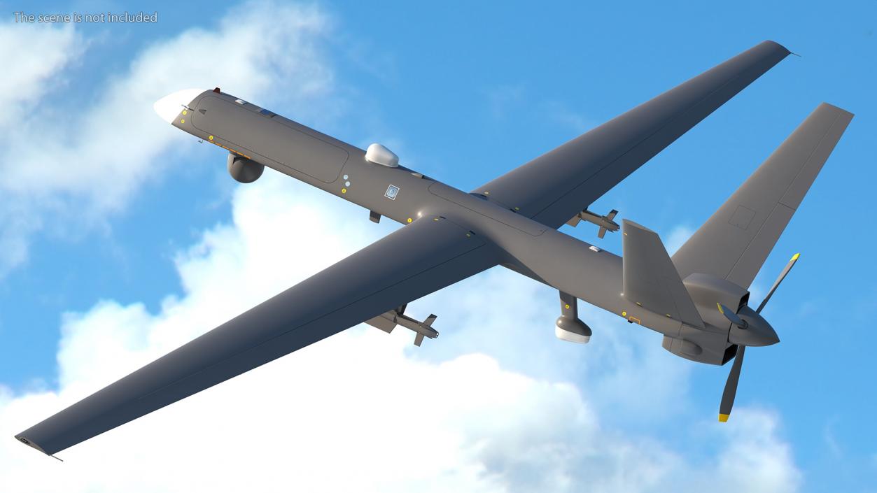 Unmanned Combat Aerial Vehicle Flight 3D