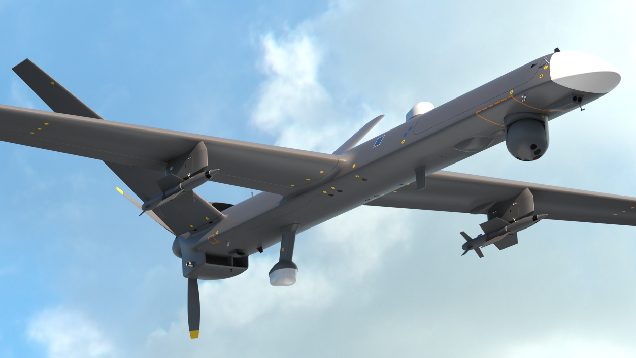 Unmanned Combat Aerial Vehicle Flight 3D