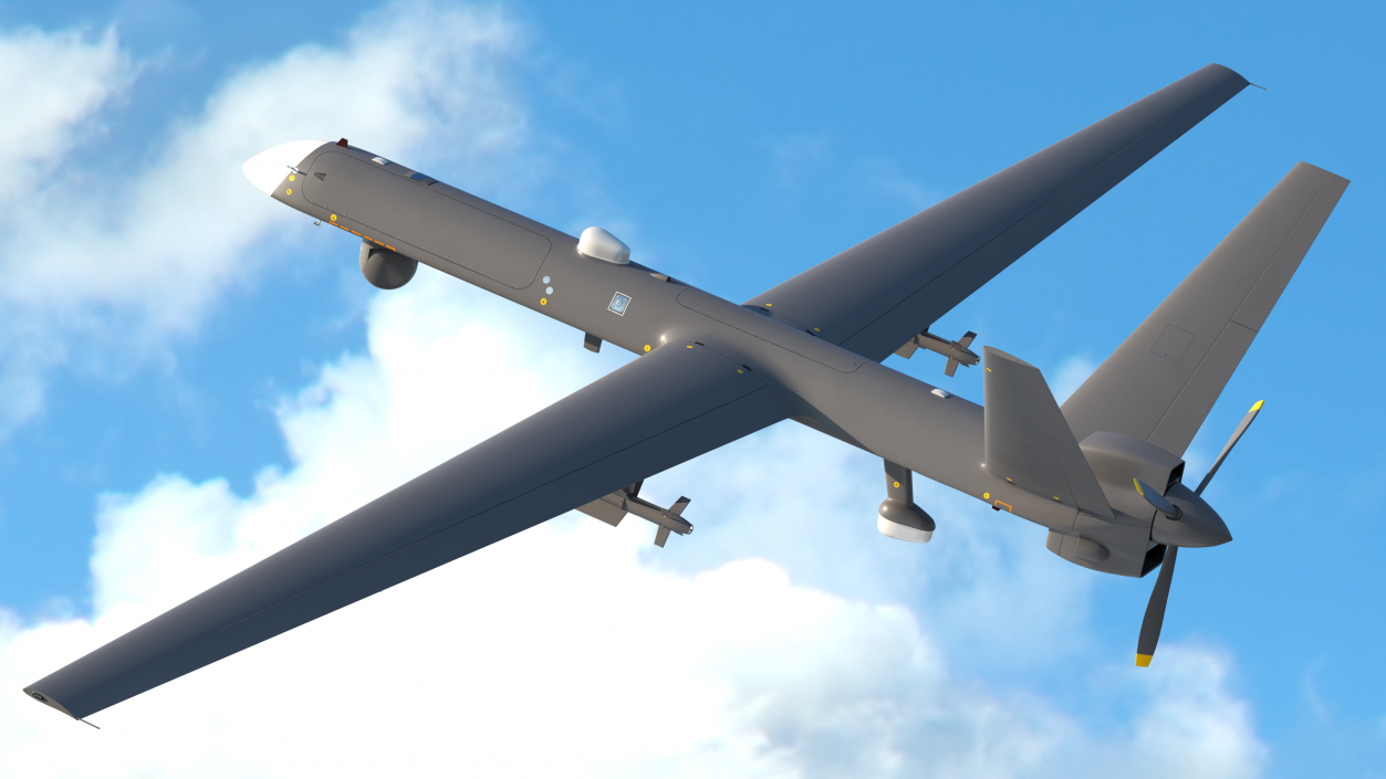 Unmanned Combat Aerial Vehicle Flight 3D