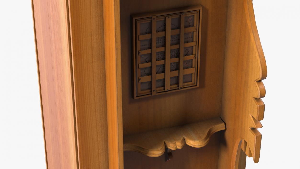 3D model Renaissance Style Confessional