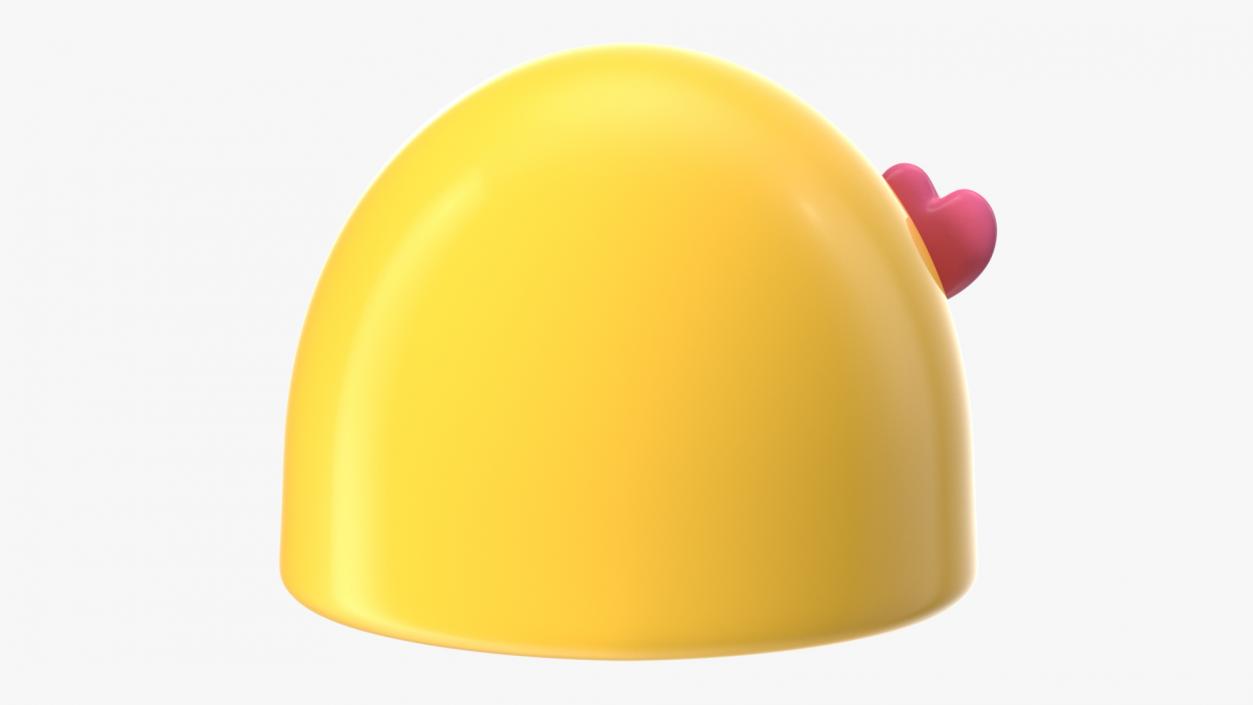 Heart Eyes Android Emoji 3D model