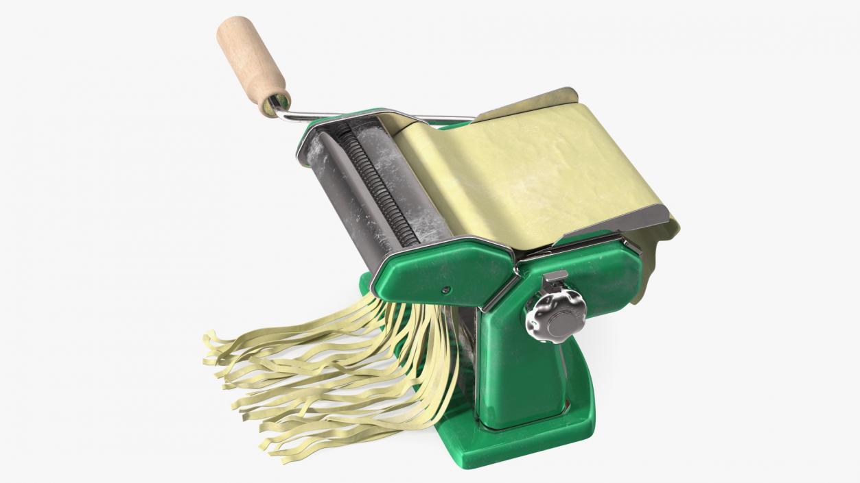 3D model Pasta Maker Machine with Roll Dough