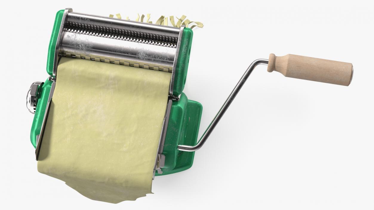 3D model Pasta Maker Machine with Roll Dough