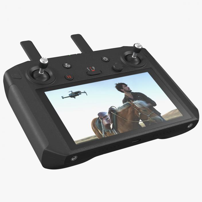 DJI Smart Controller with Screen 3D