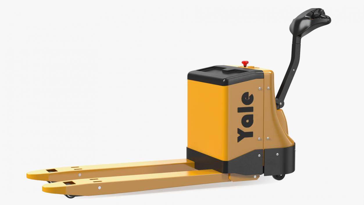 Fully Powered Pallet Truck Rigged for Maya 3D