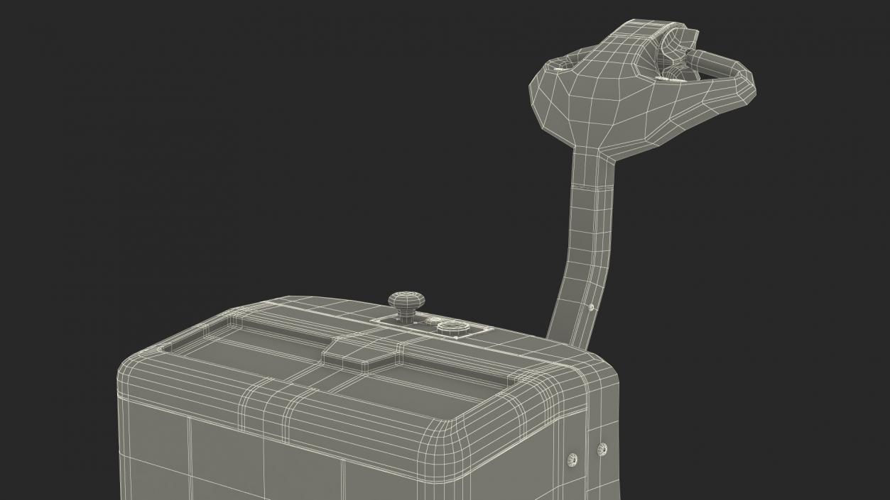 Fully Powered Pallet Truck Rigged for Maya 3D