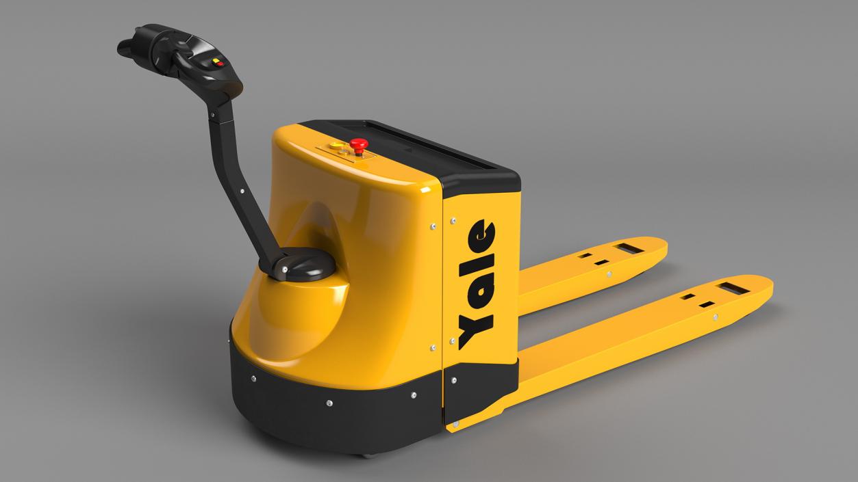 Fully Powered Pallet Truck Rigged for Maya 3D