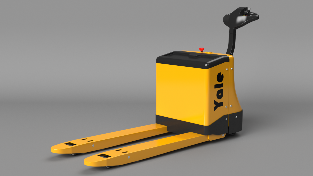 Fully Powered Pallet Truck Rigged for Maya 3D