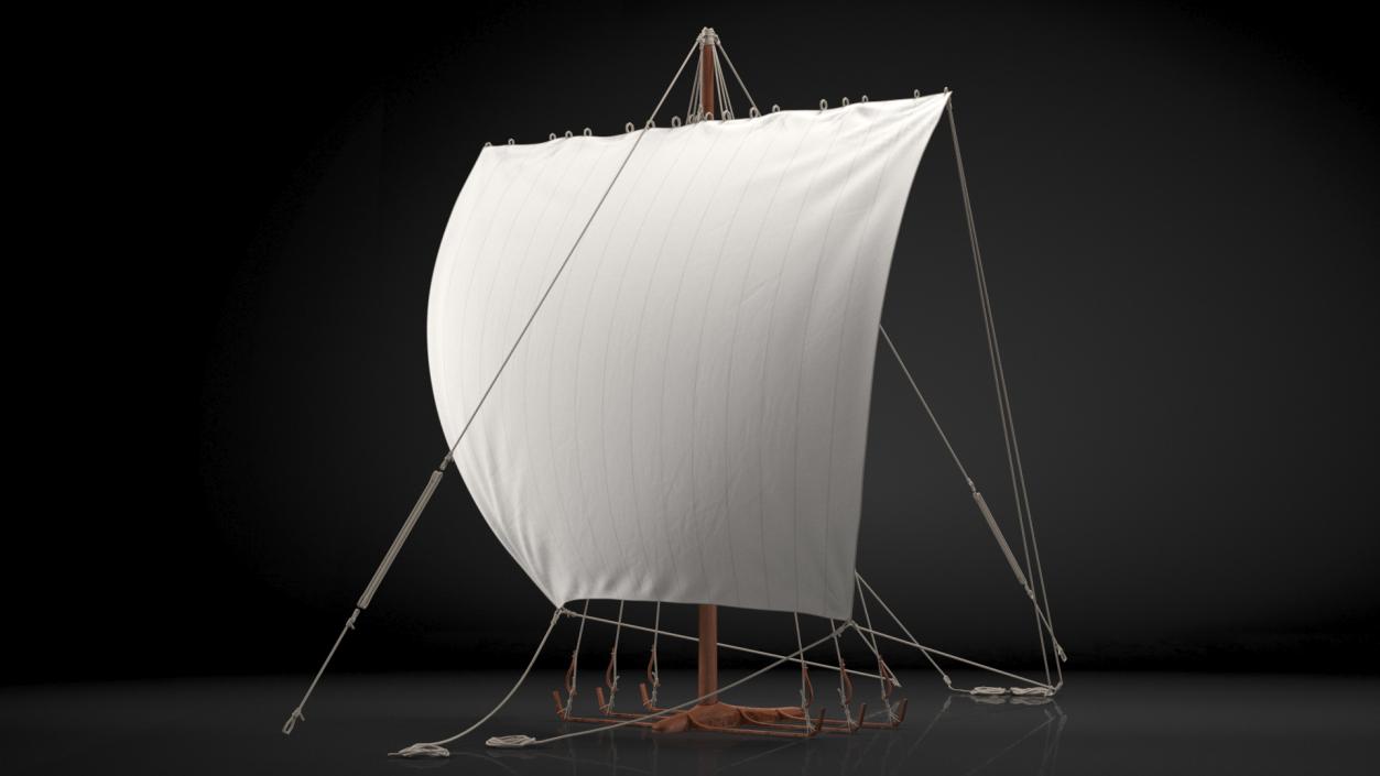 3D Longship Sail model