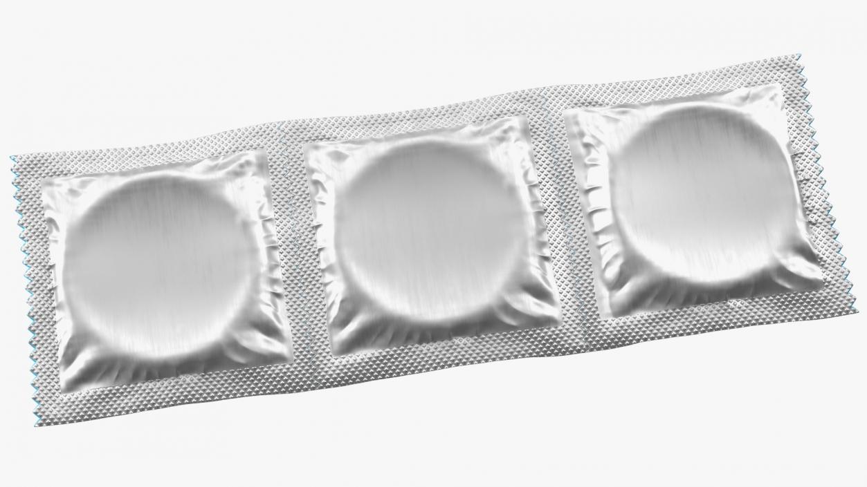 Condom Durex 3 Pack 3D model