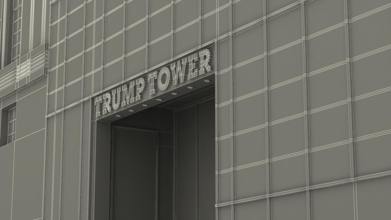 Trump Tower Skyscraper 3D