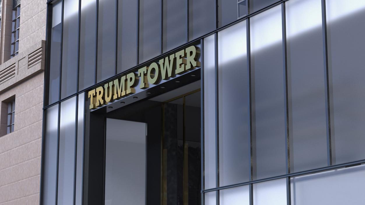 Trump Tower Skyscraper 3D