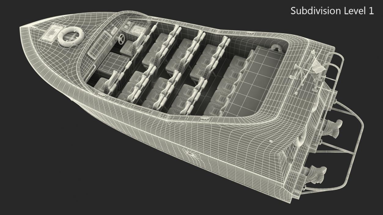 3D model Jet Boat