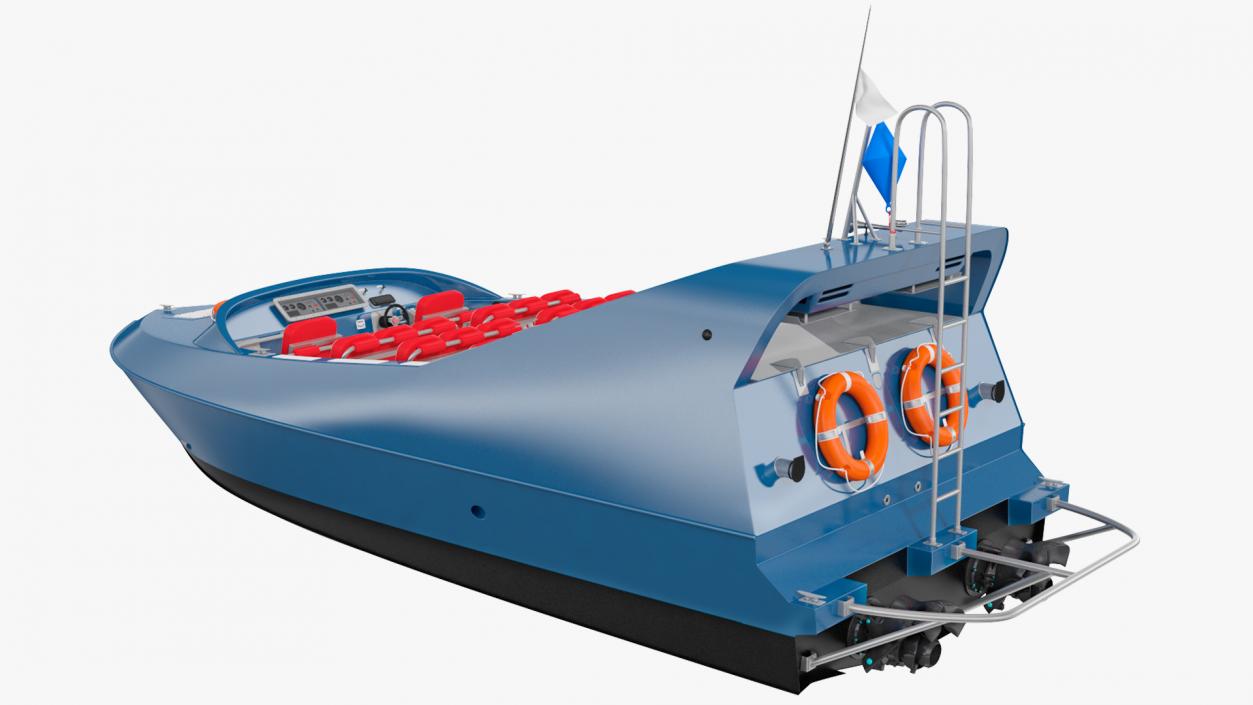 3D model Jet Boat