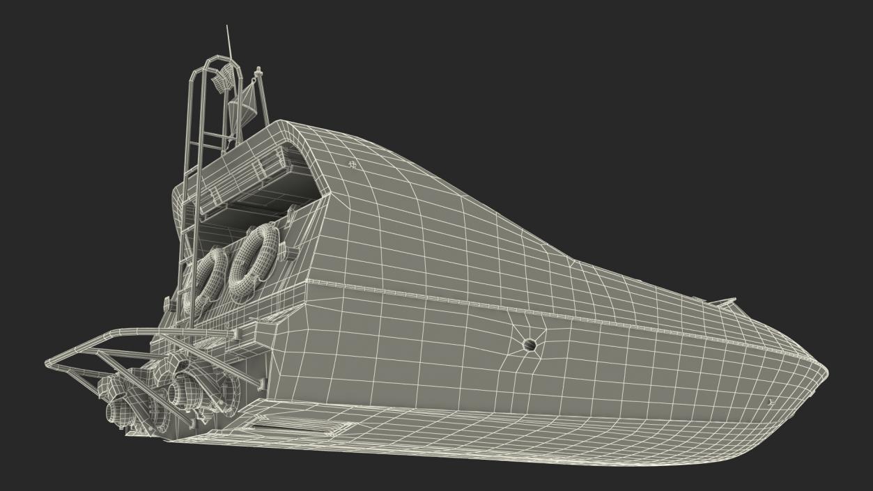 3D model Jet Boat