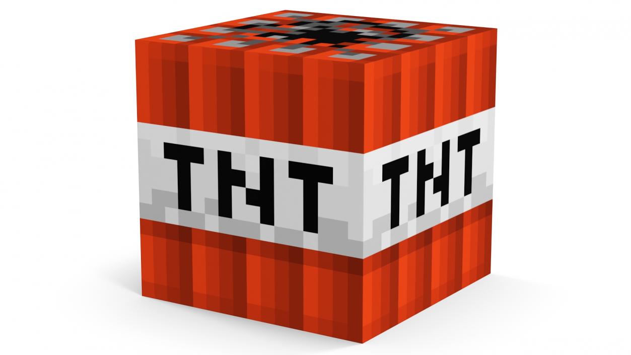 3D model Minecraft Multi TNT Block