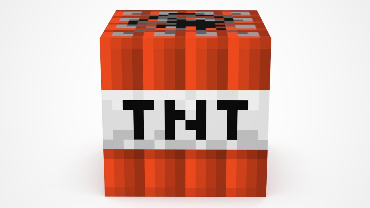 3D model Minecraft Multi TNT Block