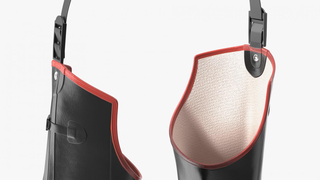 3D Hip Boot for Work Red