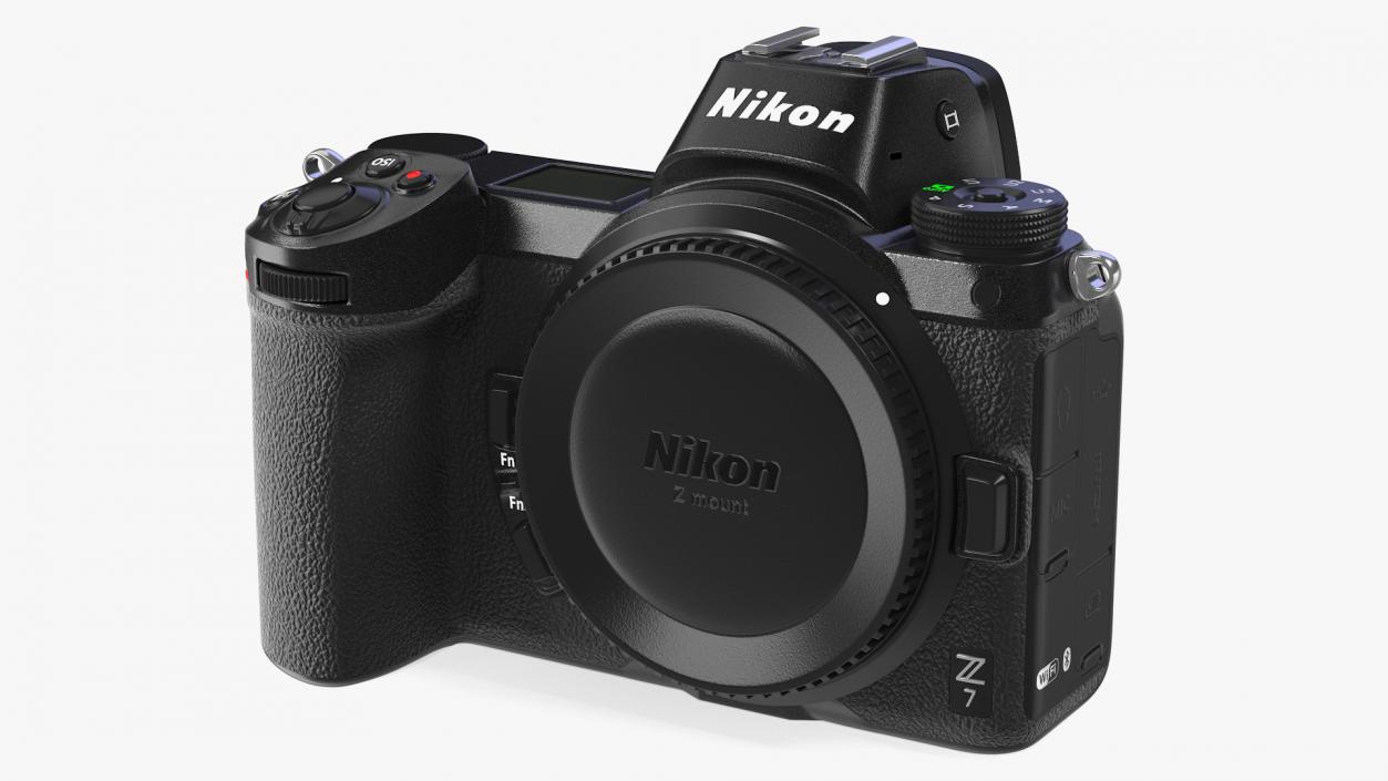 Nikon Z7 Mirrorless Digital Camera Body 3D model