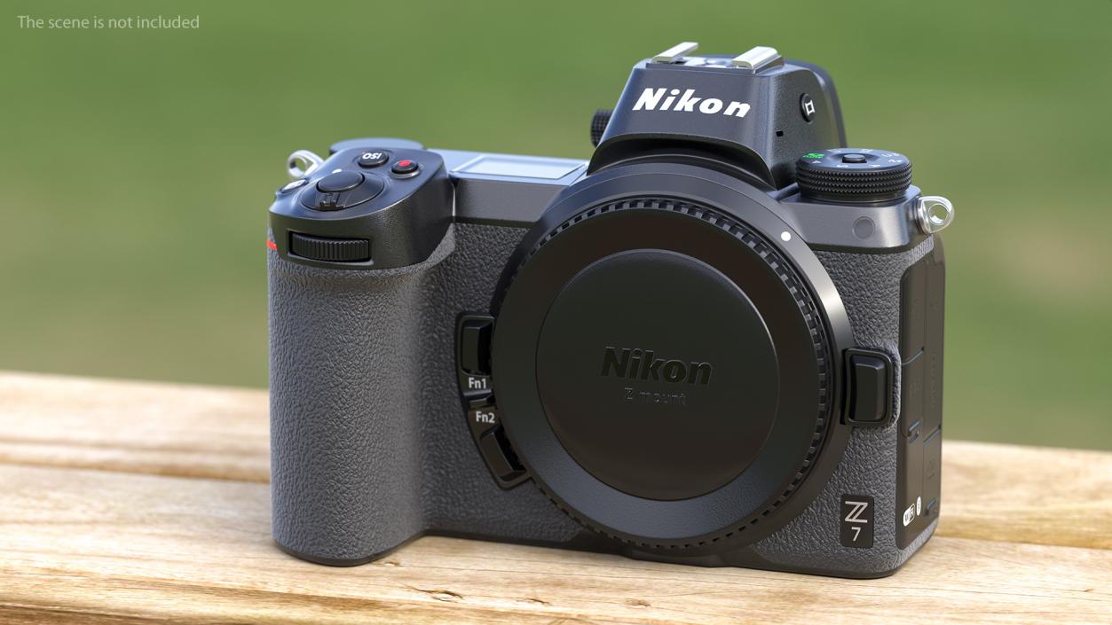 Nikon Z7 Mirrorless Digital Camera Body 3D model