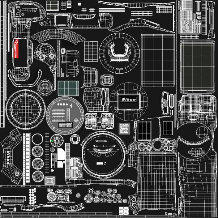 Nikon Z7 Mirrorless Digital Camera Body 3D model