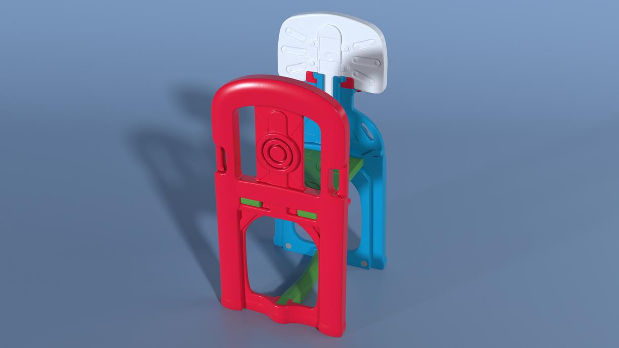 3D Kids Plastic Basketball Hoop model