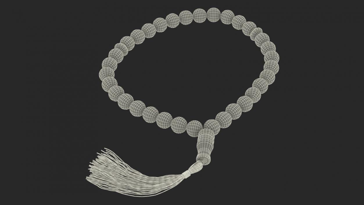 3D Prayer Beads Collection model