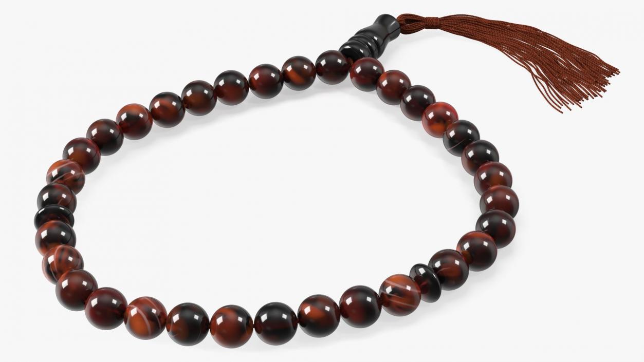 3D Prayer Beads Collection model