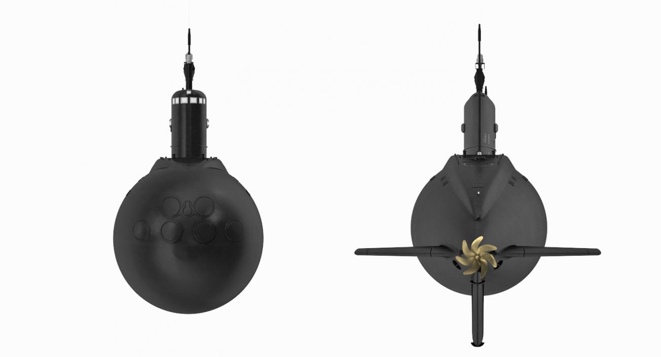 3D model Military Submarines Collection