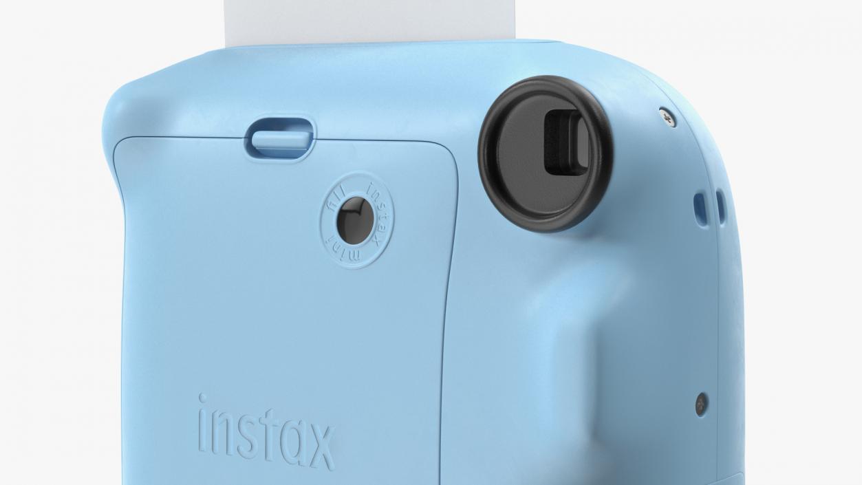 Fujifilm INSTAX Mini 12 Camera Pastel Blue 3D