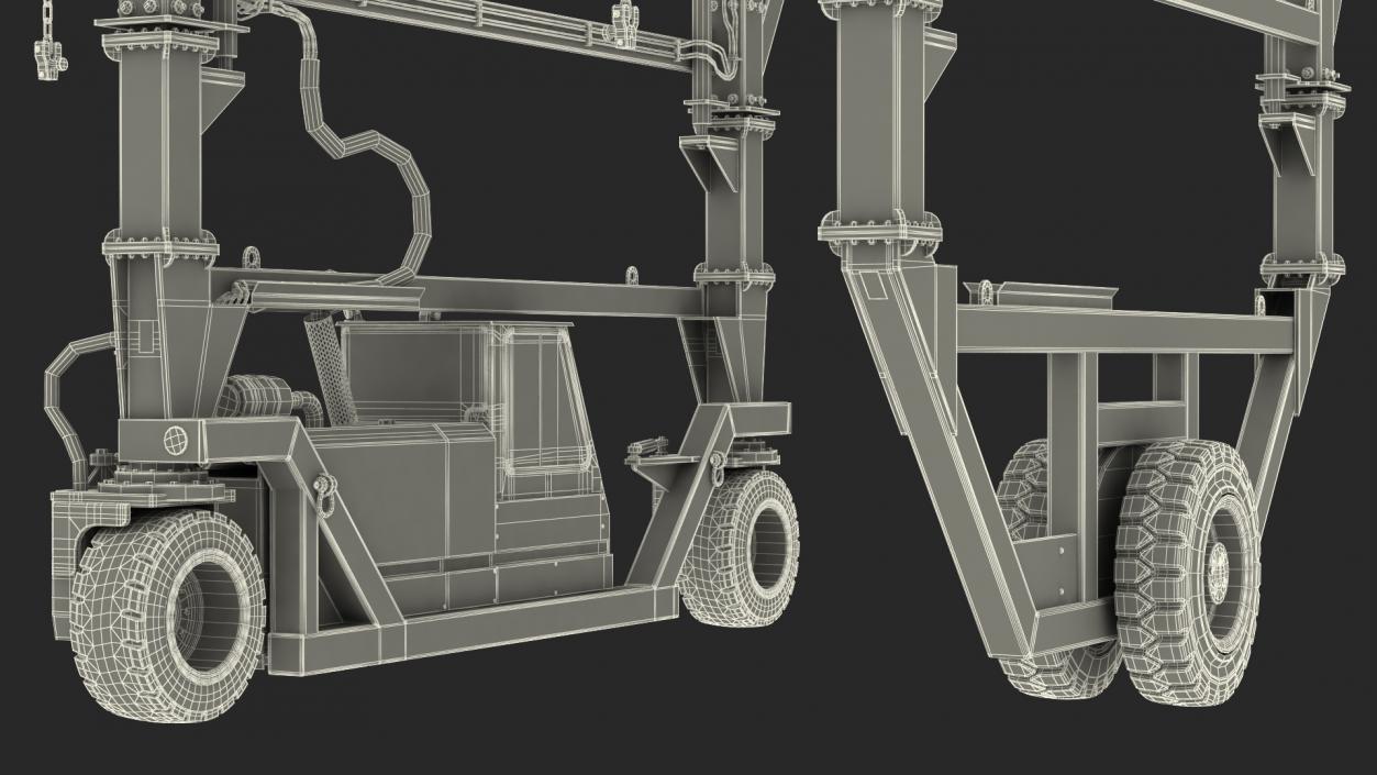 3D Combi-SC Straddle Carrier Clean