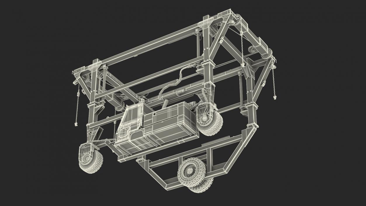 3D Combi-SC Straddle Carrier Clean