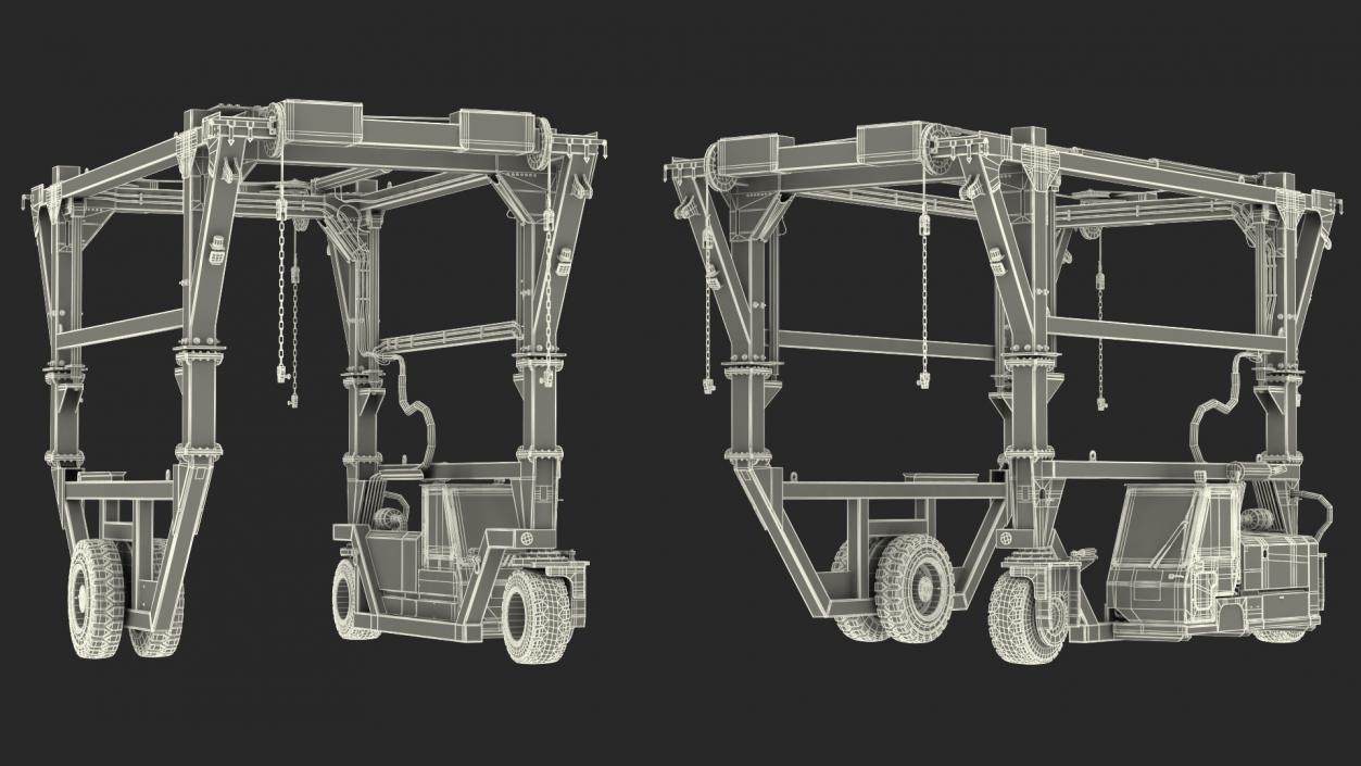 3D Combi-SC Straddle Carrier Clean