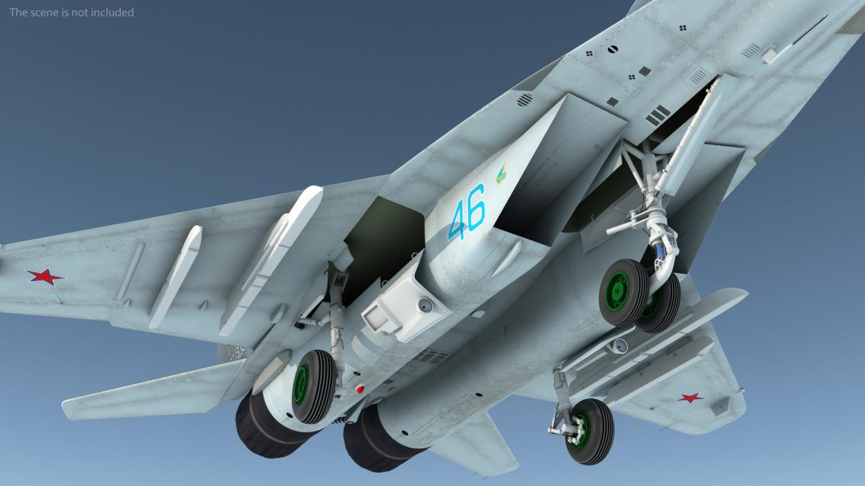 3D MiG 29KR Multirole Fighter Aircraft Russian Navy model