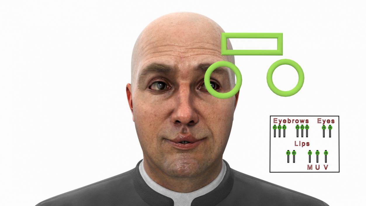 Catholic Priest Rigged 3D