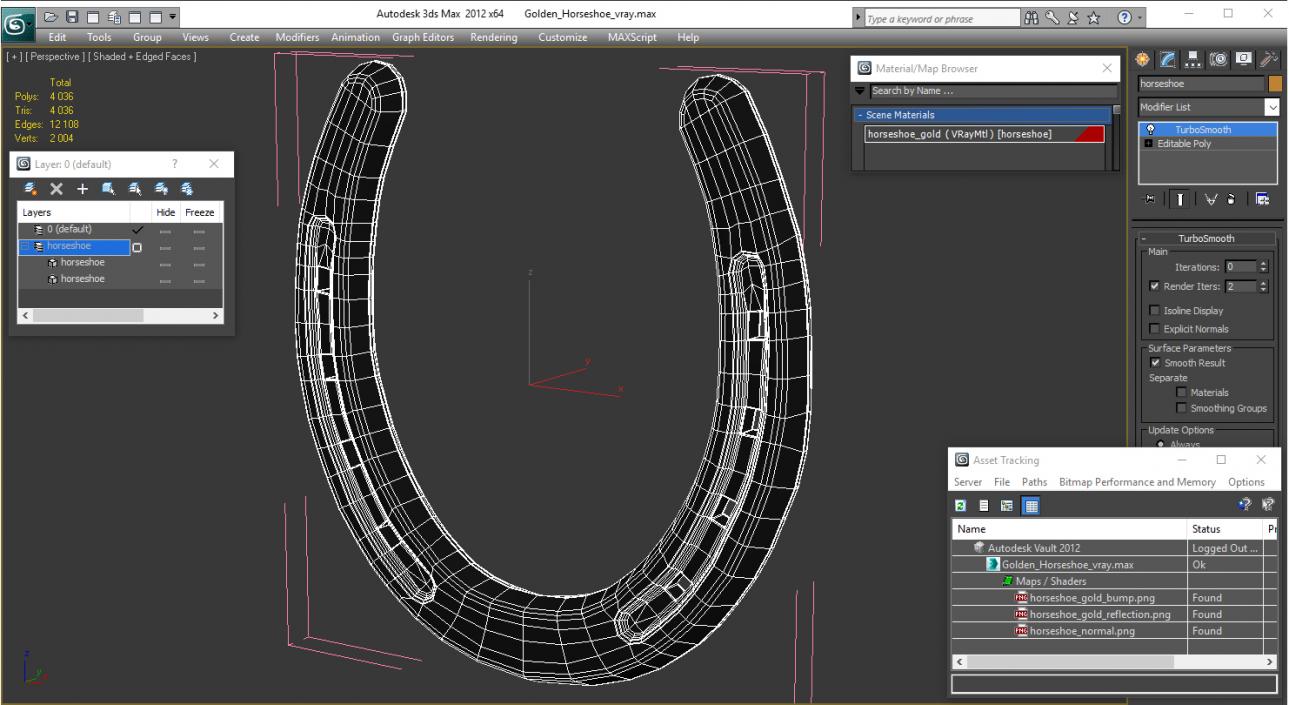 3D Golden Horseshoe