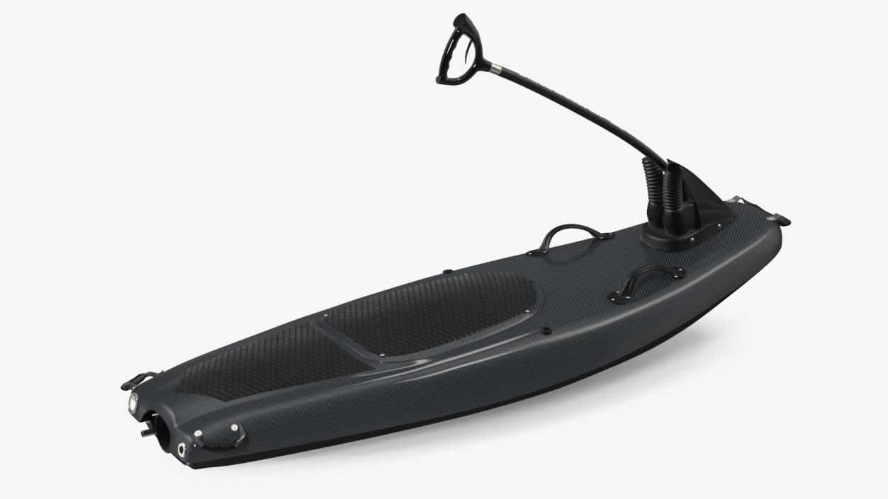 3D model Carbon Jet Surfboard