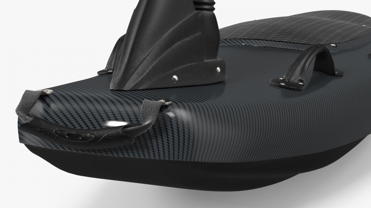 3D model Carbon Jet Surfboard