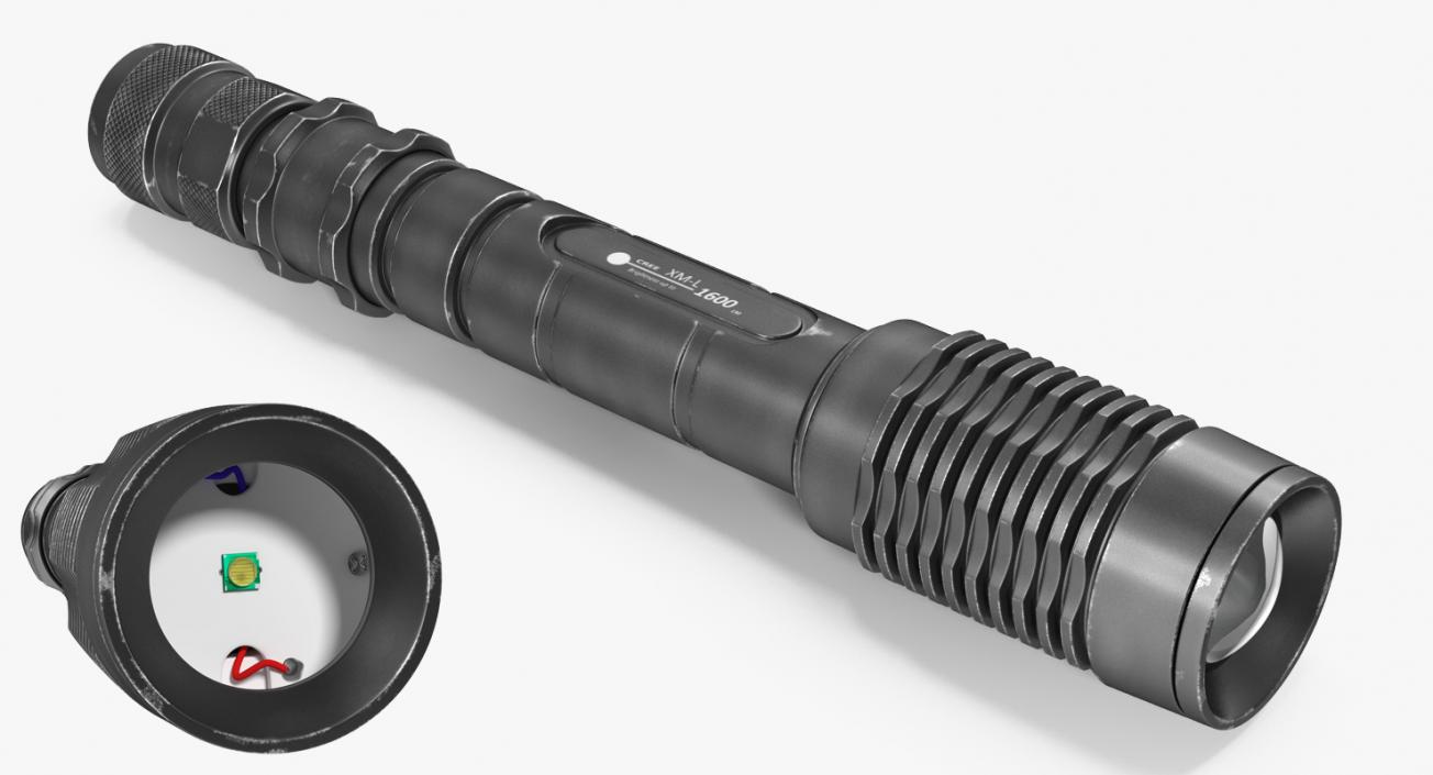 LED Flashlight Trustfire z5 3D