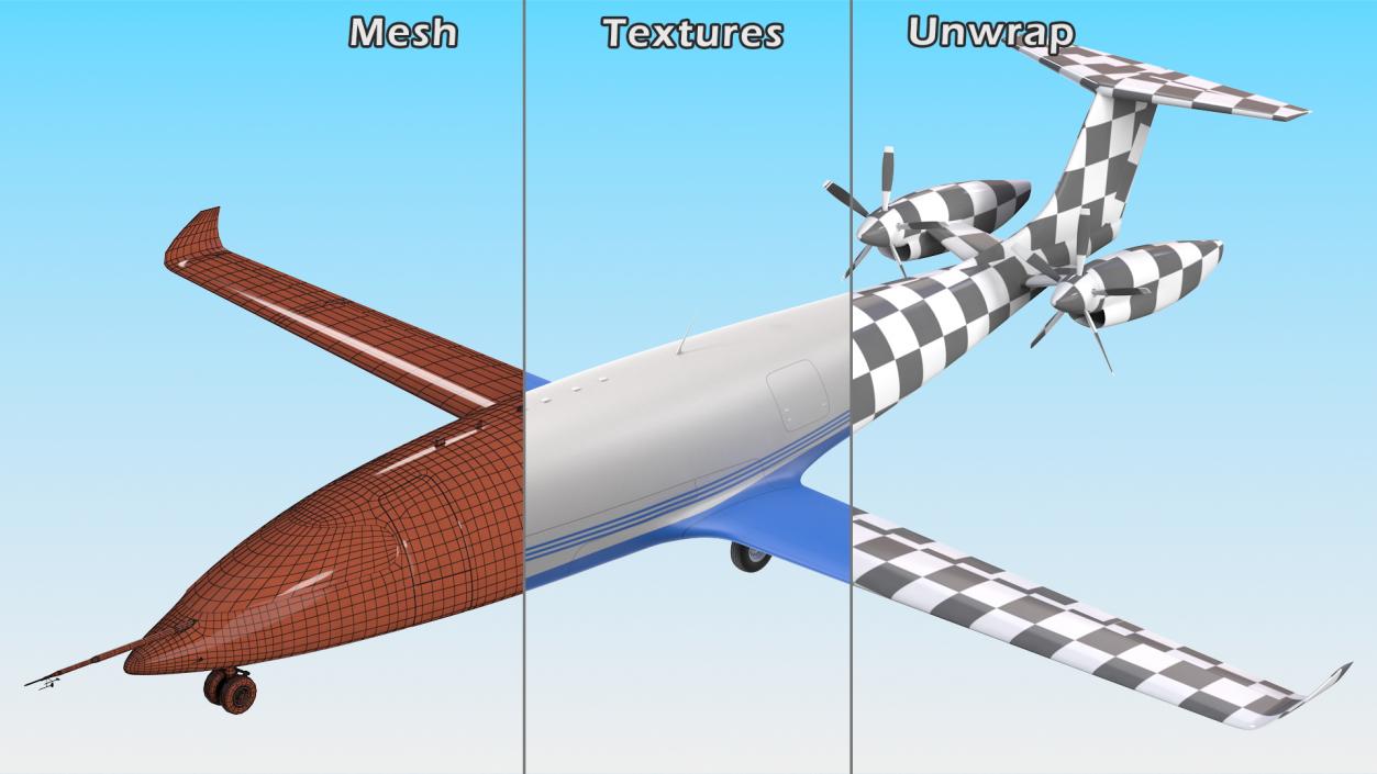 3D Electric Cargo Aircraft(1)