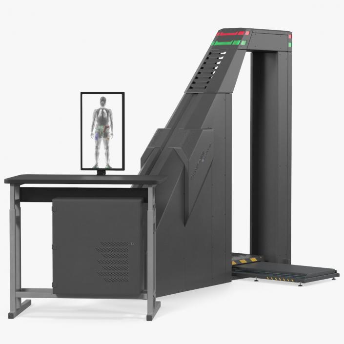 3D Conpass Smart DV Xray Full Body Scanner Rigged