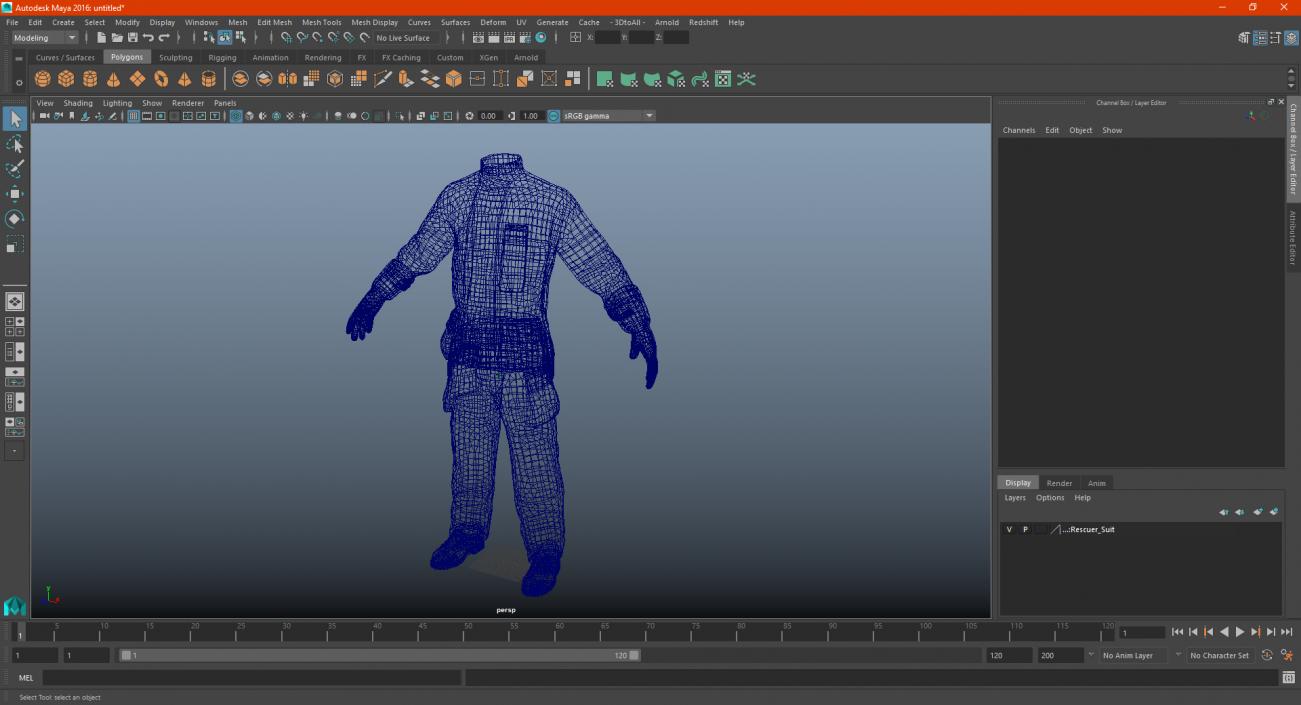 Rescuer Suit 3D