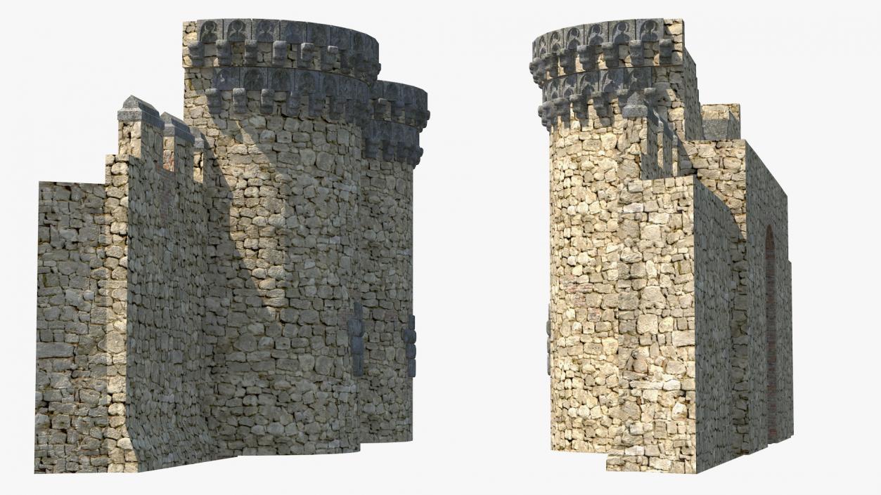 3D model Castle Entrance Gate