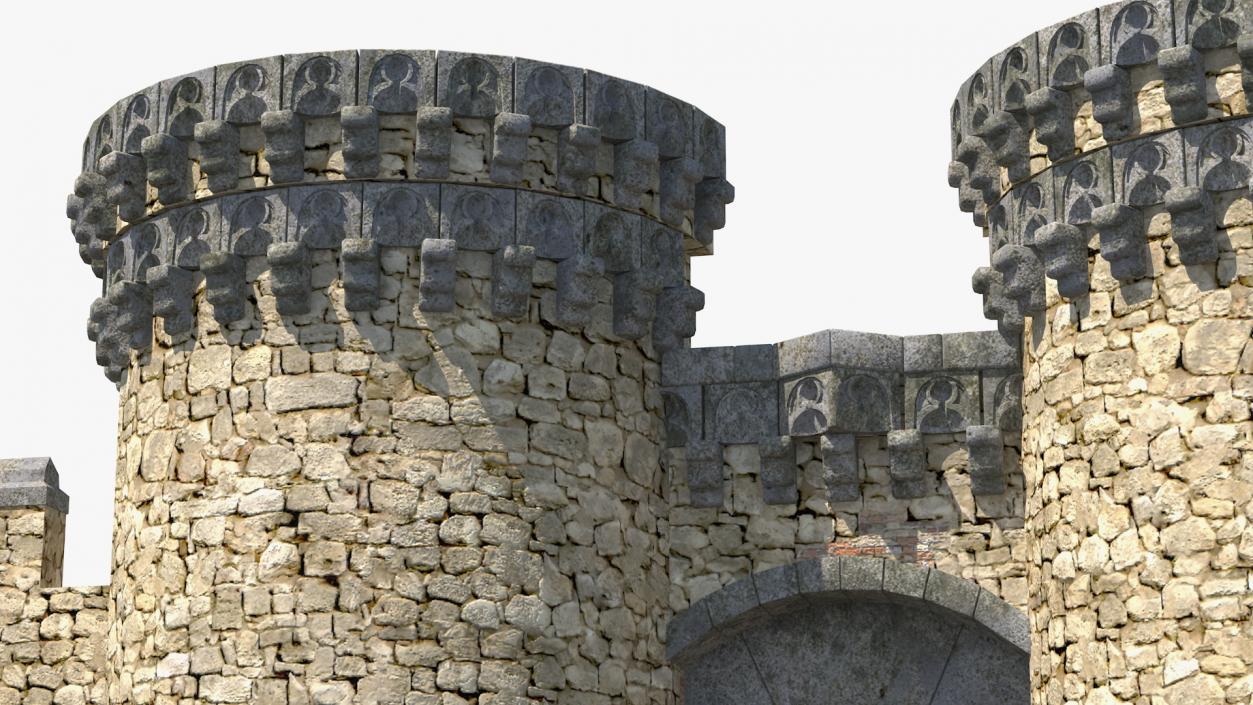 3D model Castle Entrance Gate